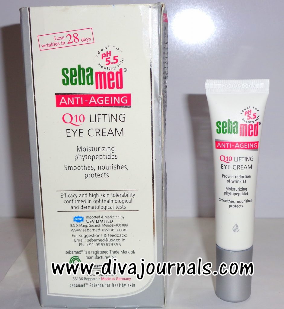sebamed anti aging q10 eye cream